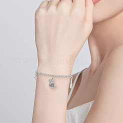 12Pcs 304 Stainless Steel Twisted Curb Chains Bracelets&nbsp;BJEW-SC0001-61P