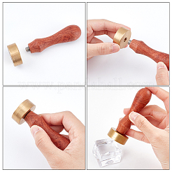 1Pc Golden Tone Brass Stamp Head&nbsp;DIY-CP0008-07A