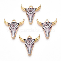 Printed Alloy Pendants&nbsp;ENAM-TADZ001-08-4