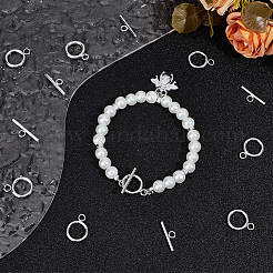 304ステンレススチールマンテル25個  銀  リング：18.5x13.5x2mm  穴：3mm  バー：20x7x2mm  穴：3mm&nbsp;STAS-BBC0008-97
