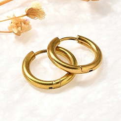304 Stainless Steel Hoop Earrings for Women&nbsp;EJEW-M068-15J-G