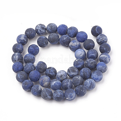 Natural Sodalite Beads Strands&nbsp;G-T106-054