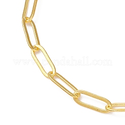 3Pcs 304 Stainless Steel & Brass Paperclip Chain Bracelets Set for Women&nbsp;BJEW-JB12658