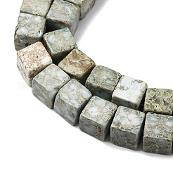 Natural Variscite Beads Strands&nbsp;G-B155-C05-8x8mm