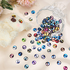 200pcs 2 Styles Craft Glass Doll Eyes&nbsp;GLAA-ME0001-17