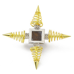 Golden Brass Spritual Energy Generator&nbsp;DJEW-P003-01G-06