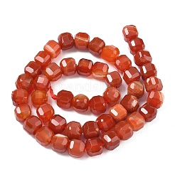 Natural Red Agate Beads Strands&nbsp;G-C267-A09