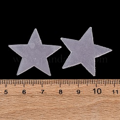 光るPPプラスチック製ウォールステッカー100枚  壁の装飾  スター  ピンク  30mm&nbsp;DIY-H162-83C