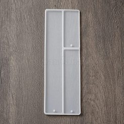 Diyシリコーンブックマーク型  ペンダント型  レジン型  長方形  185x60.5x5mm  穴：2.8mm  内径：67.5~181x26.5~28mm&nbsp;X-DIY-F140-03A