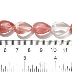 Cherry Quartz Glass Beads Strands&nbsp;G-P561-B09-01