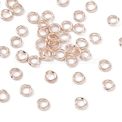 真鍮製丸カン  オープン丸カン  ローズゴールド  10x1mm  18ゲージ  内径約8mm  約2600個/500g&nbsp;JRC10MM-RG