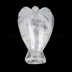 天然水晶表示装飾  天使  48~52x30~32x18~20mm&nbsp;G-S336-15B-61B