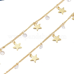 Handmade Brass Curb Chains&nbsp;CHC-I006-08G