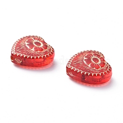Plating Acrylic Beads&nbsp;X-OACR-P007-09