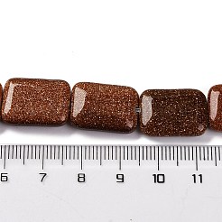 Synthetic Goldstone Beads Strands&nbsp;G-T047-B20-01