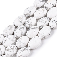 Natural Howlite Beads Strands&nbsp;G-M206-36