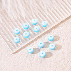 50Pcs Transparent Stripe Resin Beads&nbsp;RESI-YW0001-02E
