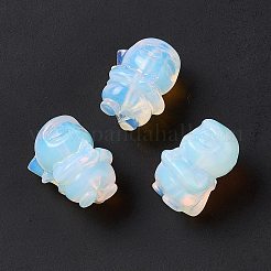オパールビーズ  忍者  19~19.5x14〜X 13~14mm  穴：1.2~1.4mm&nbsp;G-E006-02