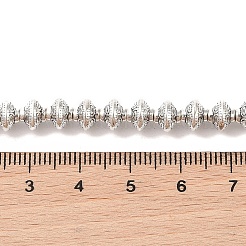 Tibetan Style Bicone Alloy Bead Strands&nbsp;TIBEB-O007-14-RS