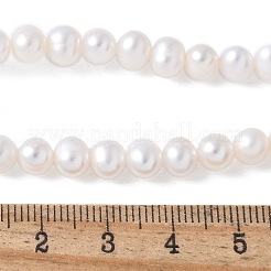 Natural Cultured Freshwater Pearl Beads Strands&nbsp;PEAR-I007-07O-05A
