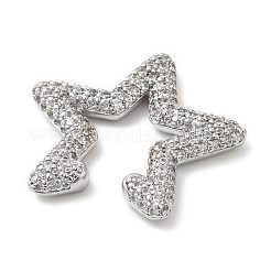 Crystal Rhinestone Star Cuff Earrings&nbsp;EJEW-D059-06P-02