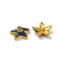 Alloy Enamel Beads Caps&nbsp;FIND-G074-02F