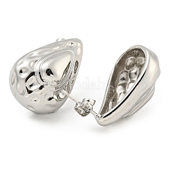 Rack Plating Brass Stud Earrings&nbsp;EJEW-M247-23P