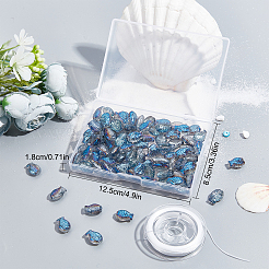 DIY Fish Stretch Bracelet Making Kits&nbsp;DIY-SC0020-13C