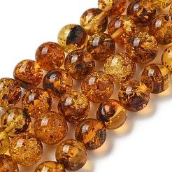 Natural Amber Beads Strands&nbsp;G-K387-D02-02