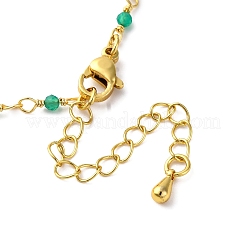 Brass Chain Necklace Making&nbsp;KK-K337-13G-07