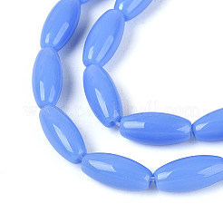 Opaque Glass Beads Strands&nbsp;X-GLAA-T028-15P-03
