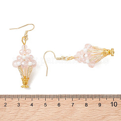 Glass Dangle Earrings&nbsp;EJEW-MZ00713-02