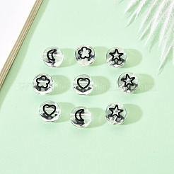 Transparent Acrylic Beads&nbsp;TACR-YW0001-12B