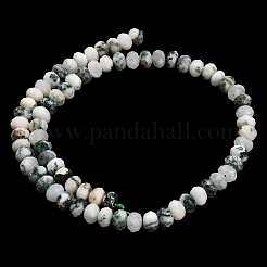 Natural Tree Agate Beads Strands&nbsp;G-Z111-A46
