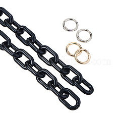 Resin Chain Short Thick Shoulder Strap&nbsp;FIND-CJ0001-01