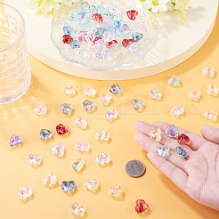 110Pcs 11 Colors Transparent Glass Beads&nbsp;GLAA-TA0004-41