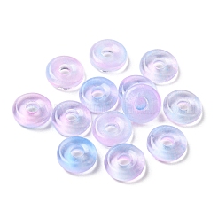 Transparent Glass European Beads&nbsp;GLAA-D009-01F