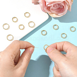 18Pcs 3 Style Brass Bead Frame&nbsp;KK-BBC0019-30