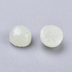 合成蓄光石キャビオン  半円  4x2~2.5mm&nbsp;LS-X-G-P393-R63-4MM
