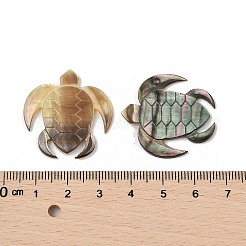 Natural Black Lip Shell Pendants&nbsp;SHEL-R100-09A