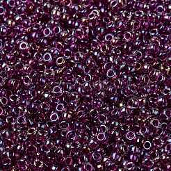 MIYUKIラウンドロカイユビーズ  日本製シードビーズ  （rr3736)  8/0  3mm  穴：1mm  約422~455PCS /ボトル  10 G /ボトル&nbsp;SEED-JP0009-RR3736