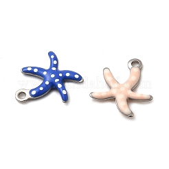 304 Stainless Steel Enamel Charms&nbsp;STAS-Q363-14I-P