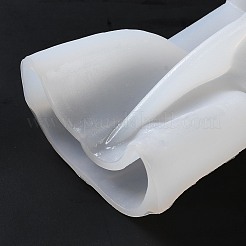 父の愛のキャンドルシリコン胸像型をDIY  半身彫刻の香り付きキャンドル作り  ホワイト  13.2x10x6.1cm  内径：83x21mm。&nbsp;DIY-H001-01