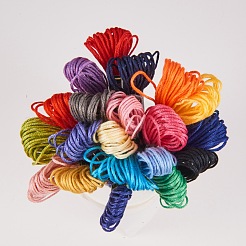 クロスステッチ・フロス・ポリエステル447色刺繍  DIY手作り糸縫い  アートクラフトツール  ミックスカラー  1mm  約8.74ヤード（8m）/かせ  447セット/セット&nbsp;OCOR-WH0012-B01-B