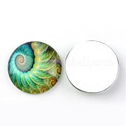 Glass Cabochons for DIY Projects&nbsp;GGLA-L020-25mm-59
