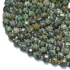 Natural African Turquoise(Jasper)  Beads Strands&nbsp;G-K389-A49-01