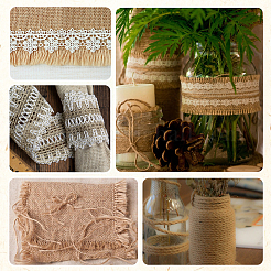 Linen Lace Trim&nbsp;OCOR-WH20003-76B