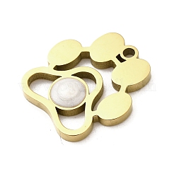 304 Stainless Steel Enamel Pendants&nbsp;STAS-I336-25G