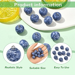 10Pcs Resin Pendants&nbsp;RESI-YW0004-69