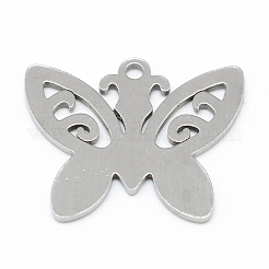 Non-Tarnish 201 Stainless Steel Stamping Blank Tag Pendants&nbsp;STAS-T008-008-1